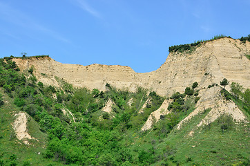 Image showing Melnik Sand Pyramids are the most fascinating natural phenomena 