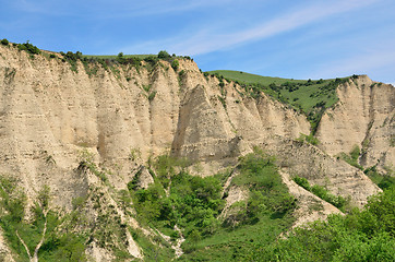 Image showing Melnik Sand Pyramids are the most fascinating natural phenomena 