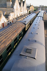 Image showing Trains in the station