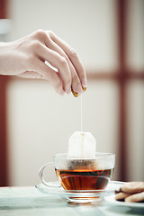 Image showing Tea preparation