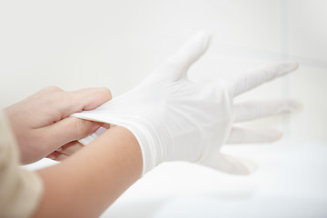 Image showing Rubber gloves