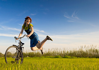 Image showing Enjoying the Spring