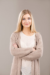 Image showing Beautiful woman smiling