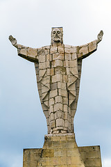 Image showing Christ on the Mount Naranco, Oviedo