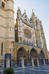 Image showing cathedral of Leon