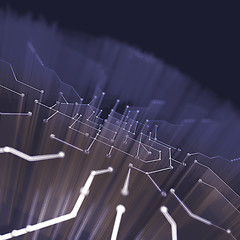 Image showing Microcircuit construction