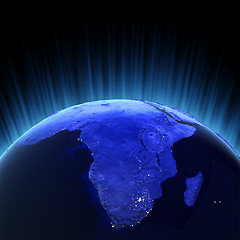 Image showing Africa volume 3d render