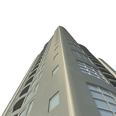 Image showing Skyscraper from glass and steel