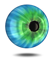 Image showing Blue eye