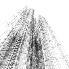 Image showing Abstract architecture