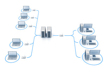 Image showing Digital network
