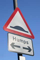 Image showing road humps