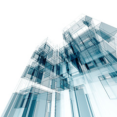 Image showing Abstract architecture