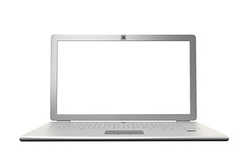 Image showing Laptop isolated