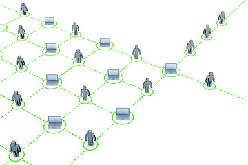 Image showing Green network