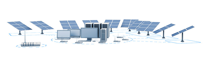 Image showing Solarenergy network