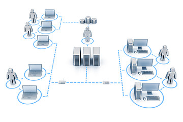 Image showing Organized network