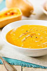 Image showing Butternut squash soup