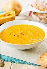 Image showing Butternut squash soup