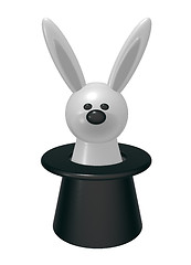 Image showing magic rabbit