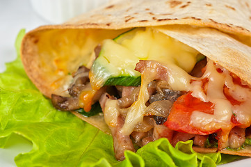 Image showing burrito