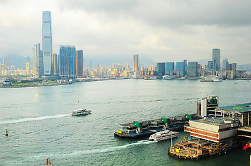 Image showing Panorama of Kowloon island