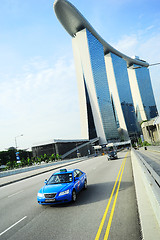 Image showing Singapore taxi