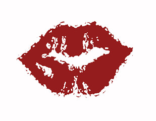 Image showing Red Lips