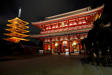 Image showing Asakusa Temple