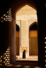 Image showing Woman in the mosque