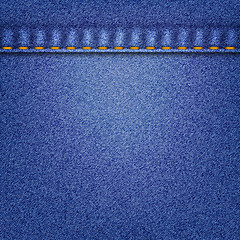 Image showing denim fabric