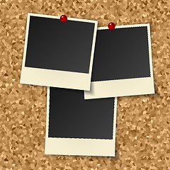 Image showing blank instant photos