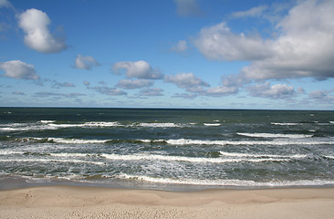 Image showing Coast of the Baltic Sea in winter