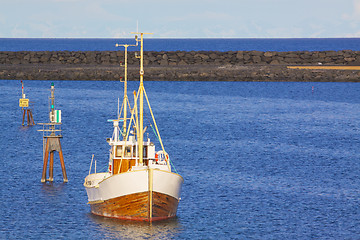 Image showing Norwegian fishing boat