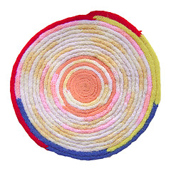 Image showing Knitted mat