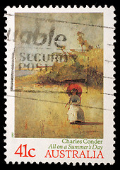 Image showing Stamp printed in AUSTRALIA shows the 