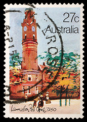 Image showing Stamp printed in AUSTRALIA shows the Historic Australian Post Offices, Launceston