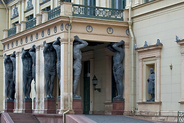 Image showing Statues of Atlantis.