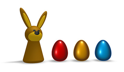 Image showing easter eggs