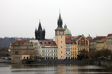 Image showing Prague Old Town with Bridge Tower, Czech Republic