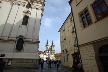 Image showing Church of Virgin Maria Before Tyn, Prague, Czech republic