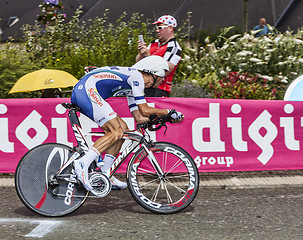 Image showing The French Cyclist Jimmy Engoulvent 