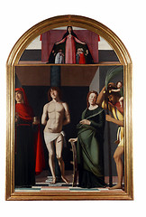 Image showing Madonna patroness and the saints