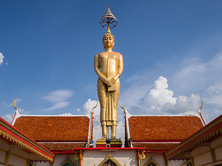 Image showing standing Buddha statue