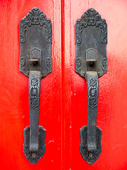 Image showing door handle