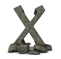 Image showing stone rune