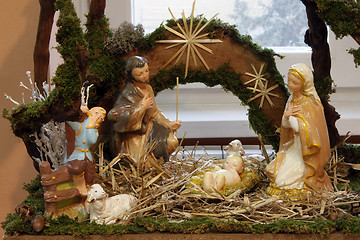 Image showing Nativity scene