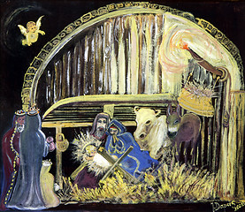 Image showing Nativity scene