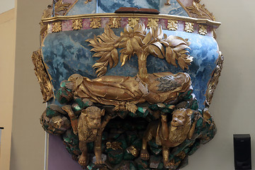 Image showing Saint Paul on the pulpit