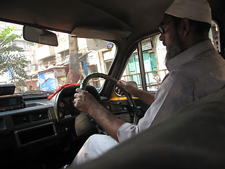 Image showing Taxi driver, Kolkata